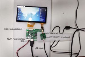 7 collu skārienekrāns Raspberry Pi